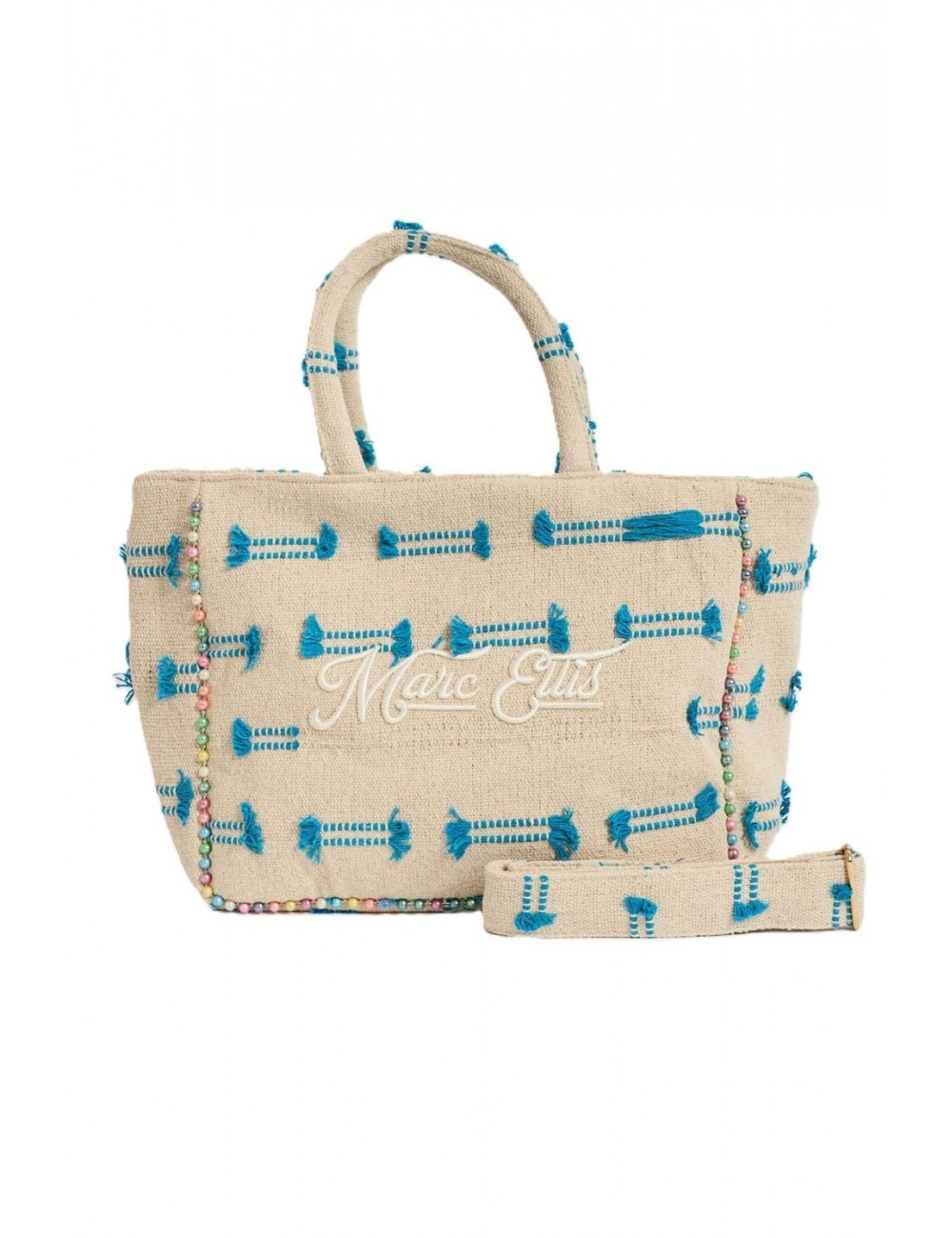 borsa marc ellis DONNA BEIGE VARIANT 06 - BUBY L INDY 26 vista frontale