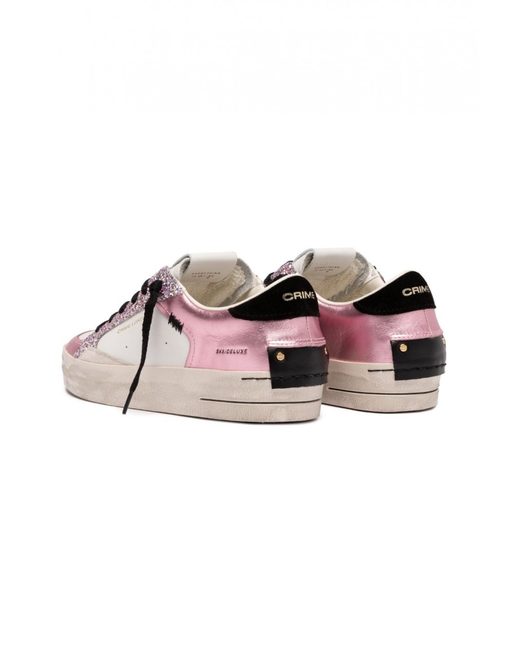 scarpe crime london DONNA BIANCHE E ROSA - 25118II8.73 vista posteriore