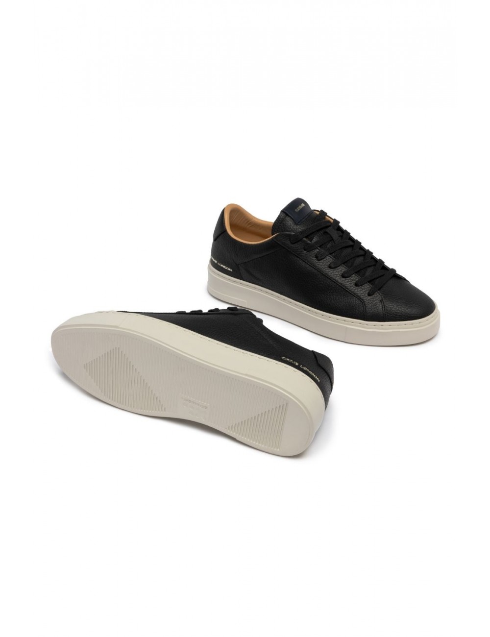 scarpe crime london UOMO NERE - 19900EE8.20 vista dettagli