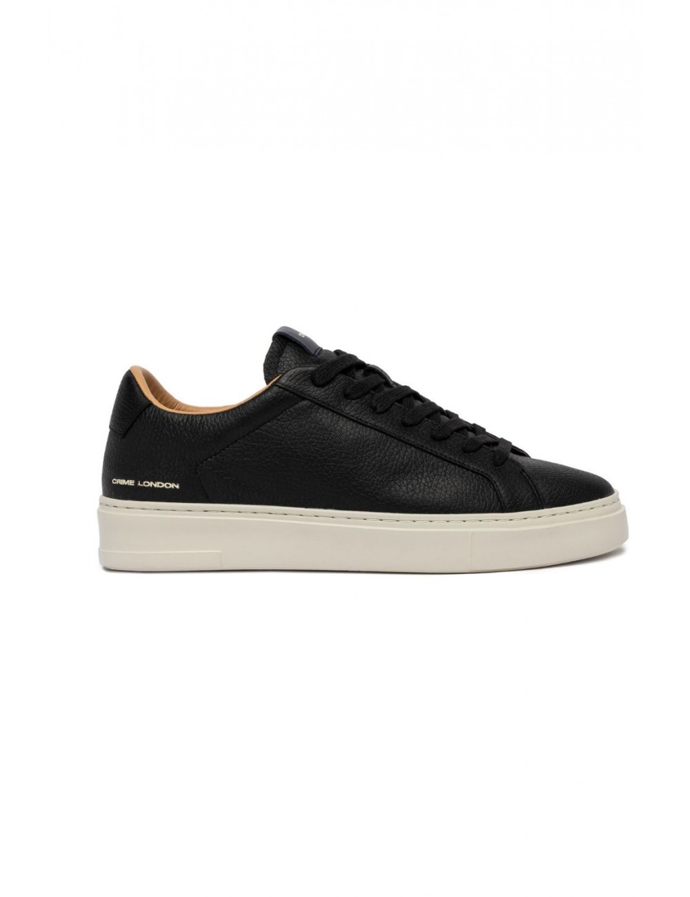 scarpe crime london UOMO NERE - 19900EE8.20 vista laterale