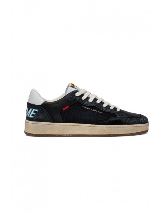 scarpe crime london UOMO NERE - 14207PP7.20 vista laterale