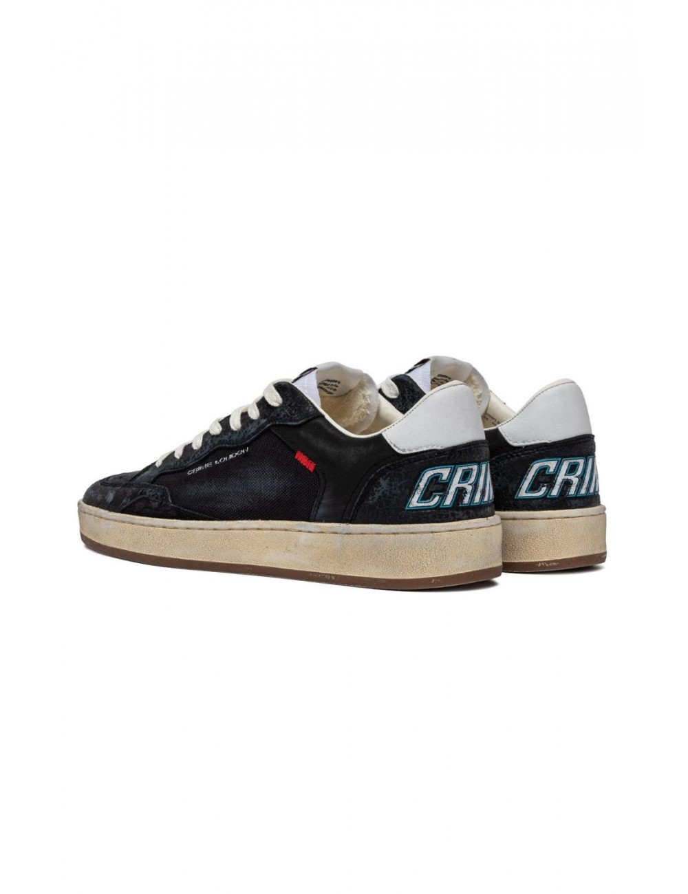 scarpe crime london UOMO NERE - 14207PP7.20 vista posteriore