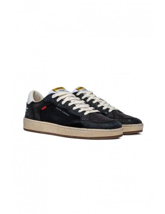 scarpe crime london UOMO NERE - 14207PP7.20 vista laterale
