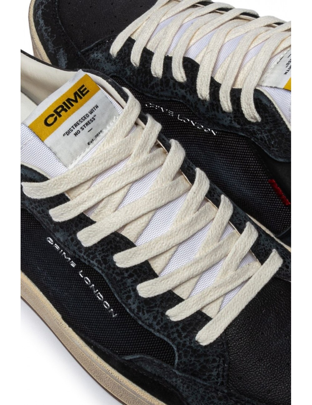 scarpe crime london UOMO NERE - 14207PP7.20 vista dettaglio