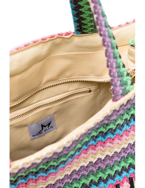 borsa marc ellis DONNA MULTICOLOR PINK - BUBY S. CLAIRE L vista  interna