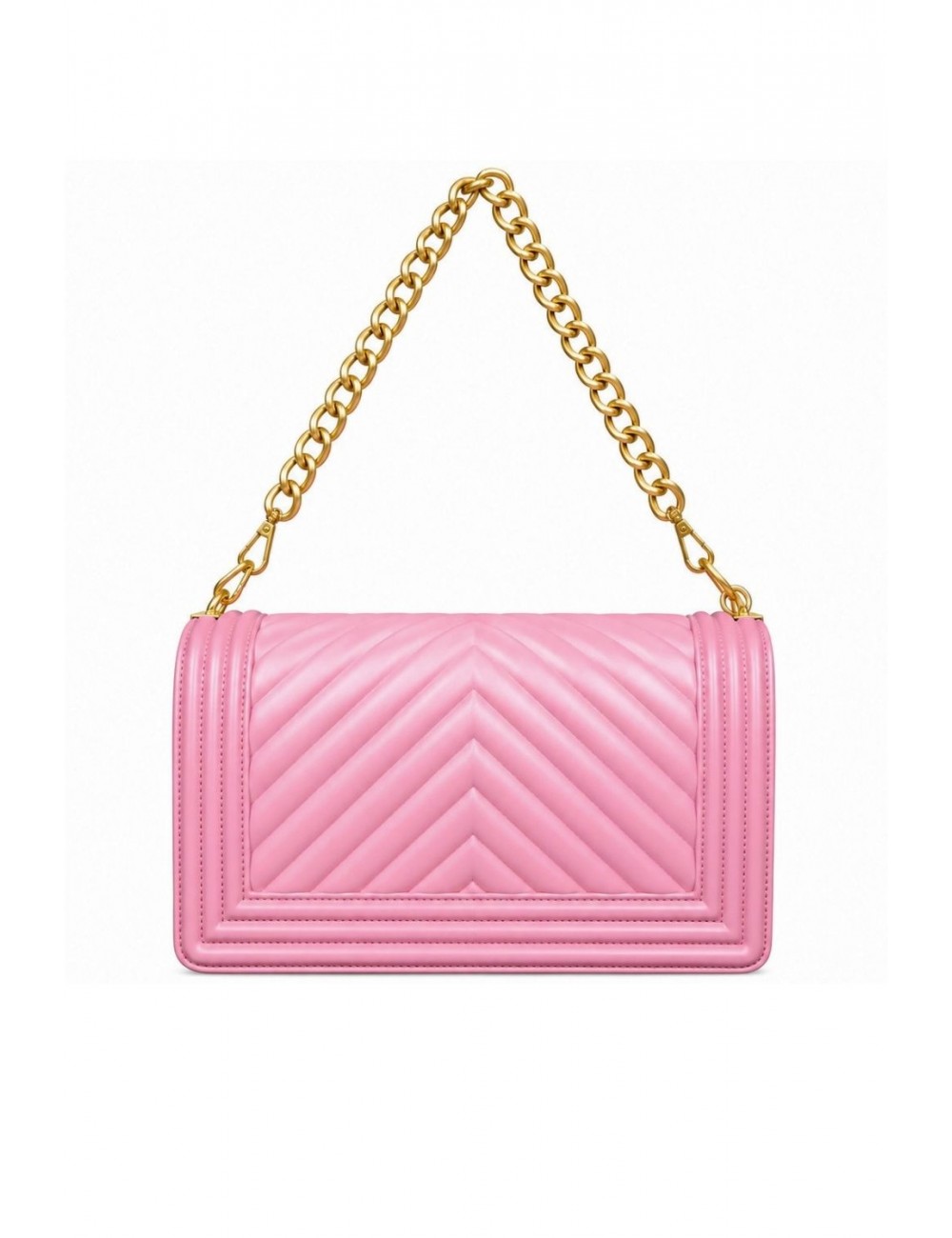 borsa marc ellis DONNA ROSA E ORO CASHMERE ROSE/MATT GOLD - FLAT M 26 vista frontale