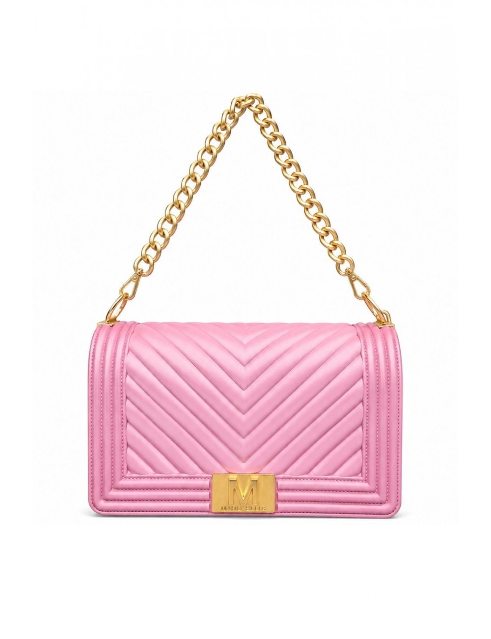 borsa marc ellis DONNA ROSA E ORO CASHMERE ROSE/MATT GOLD - FLAT M 26 vista frontale