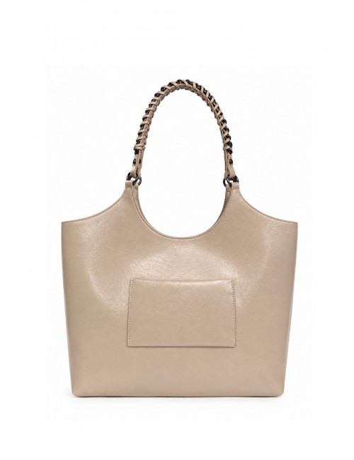 borsa john richmond DONNA BEIGE MUD - RWP26348BO vista posteriore
