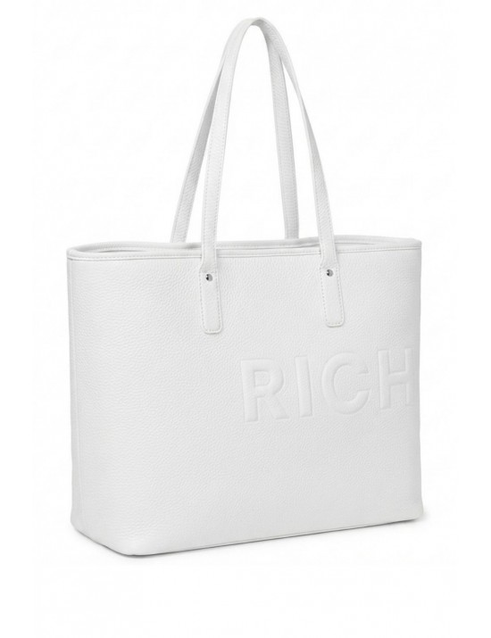 borsa john richmond DONNA WHITE - UWP26270BO vista frontale