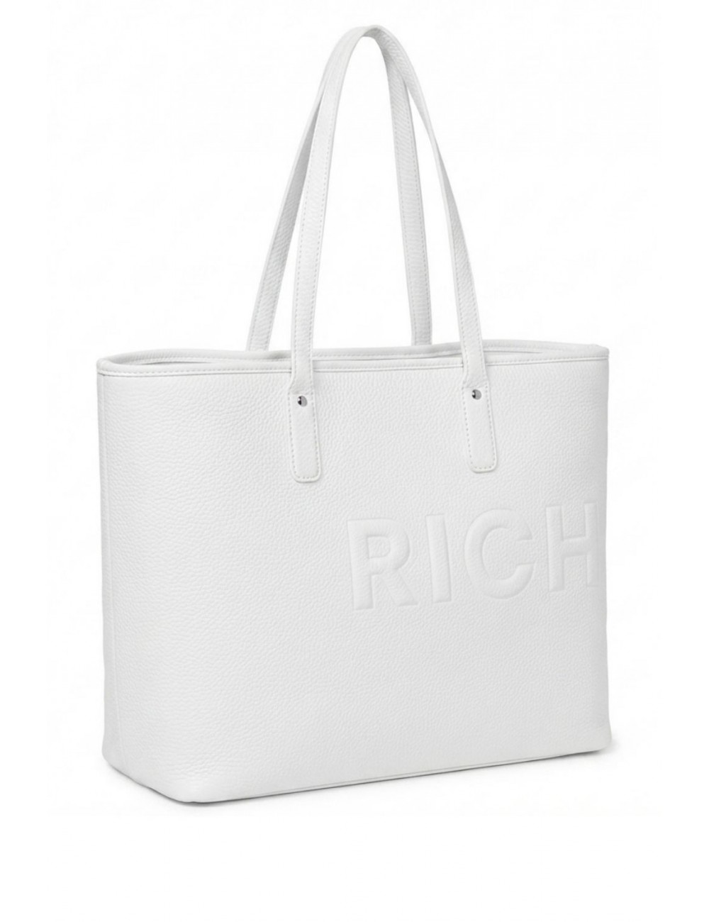 borsa john richmond DONNA WHITE - UWP26270BO vista laterale
