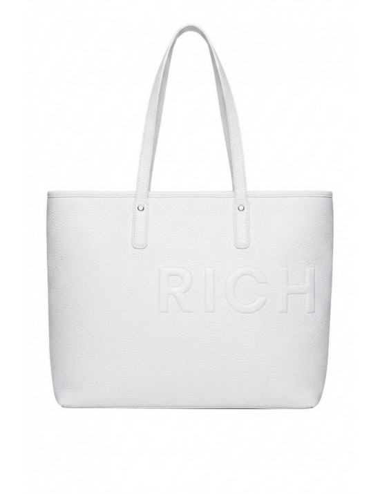 borsa john richmond DONNA WHITE - UWP26270BO vista frontale