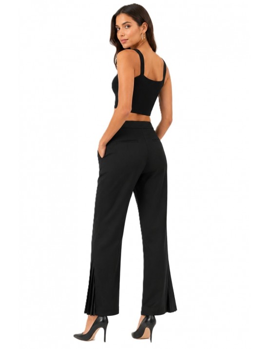pantalone jijil DONNA NERO 0002 - JPI25PA086 vista frontale