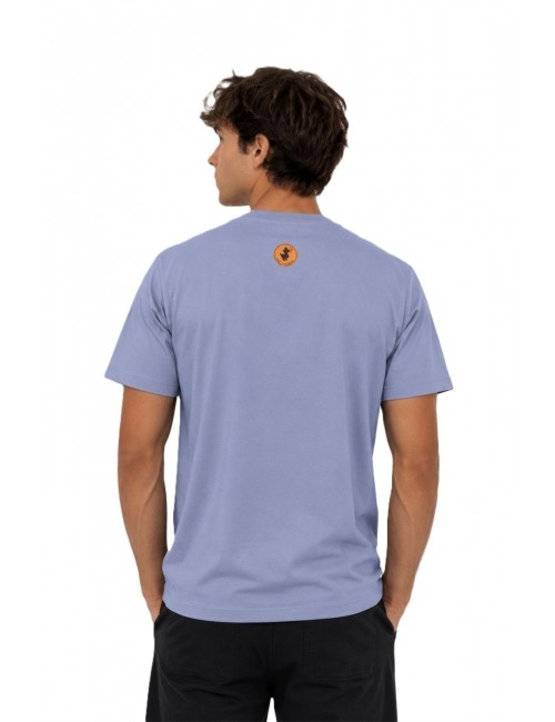 t-shirt save the duck UOMO AZZURRA 90072 - DT2795M - BESY22 ABRAM vista posteriore