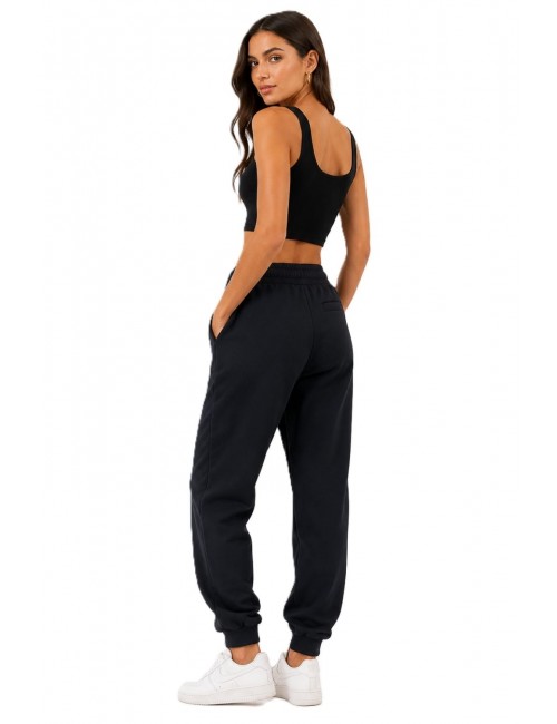 pantalone tuta moschino DONNA NERO 0555 - 1A4330 - 8111 vista posteriore