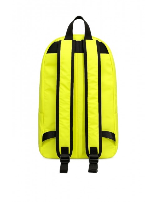 zaino marcelo burlon county of milan UNISEX GIALLO FLUO E NERO - COMAS260302 vista posteriore