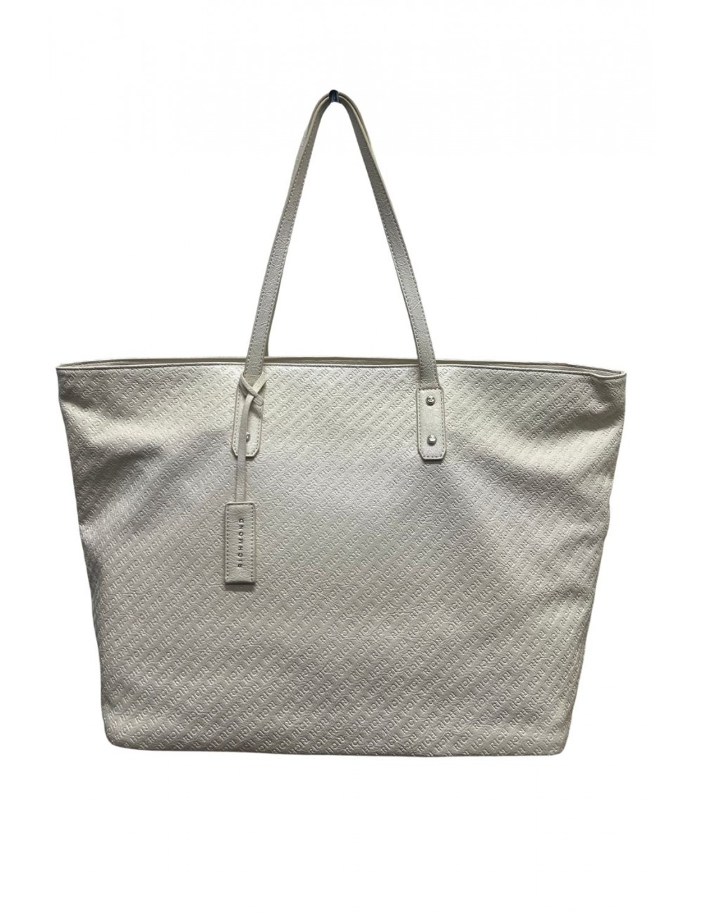 borsa john richmond DONNA AVORIO WHITE - RWP25086BO vista frontale