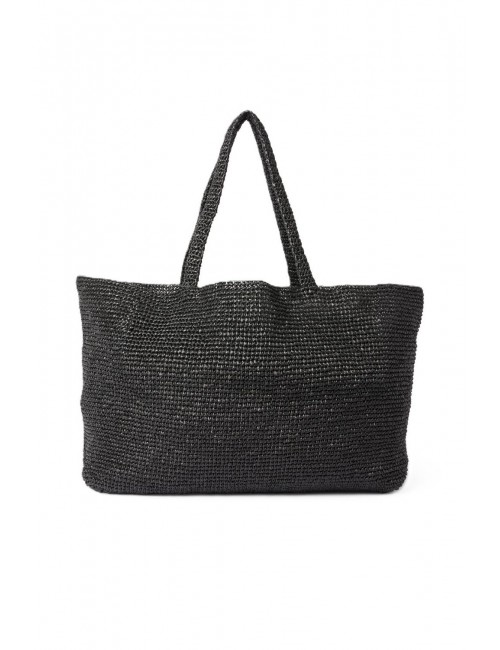 borsa off-white DONNA BLACK-WHITE - OWNA23CC99FAB0011001 vista posteriore
