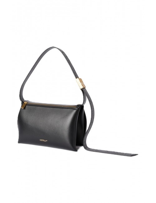 borsa off-white DONNA BLACK - OWNN18MS26LEA0011000 vista laterale