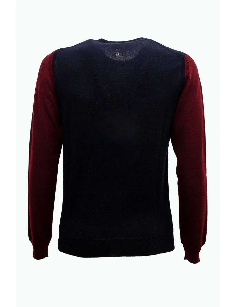 maglioncino +39 masq UOMO MULTICOLORE I18-MA080160-14-00 vista posteriore